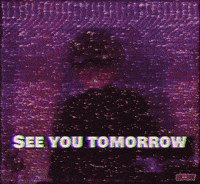 Good Night Goodbye GIF by Bloobsy