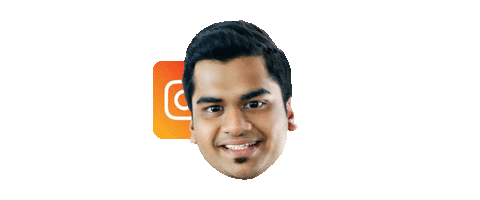 Ayushchudiwala Sticker by BORN ON INSTAGRAM