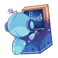Robot Play Sticker by Mr.io Games