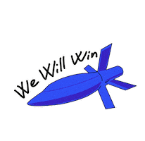 Rocket We Will Win Sticker by TotoGaming