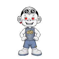 Luke Smile Sw Cheers Sticker by Zhot Shop