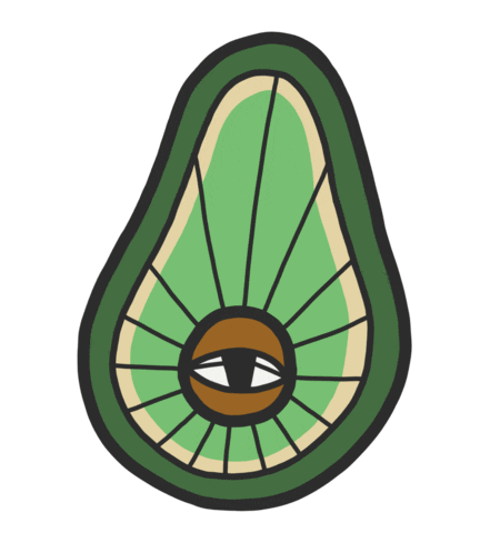 Mardi Gras Summer Sticker by Jeff McCann