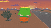 scared kyle broflovski GIF by South Park 
