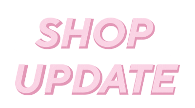 Shop Update Sticker by Spring Summer Style