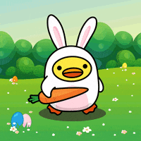 digitalducks stabby quacks digital ducks duck with knife GIF