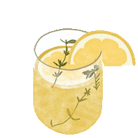 Illustration Drink Sticker