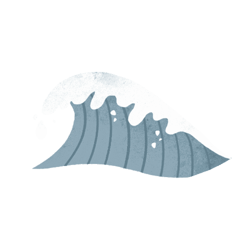 Wave Surf Sticker
