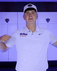 Depaul University Golf GIF by DePaul Athletics