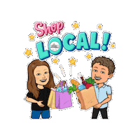 Small Business Shop Local Sticker by SueStewarts