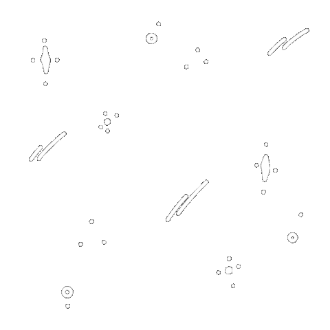 Star Glitter Sticker by happy mechan