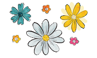 Happy Flower Power Sticker