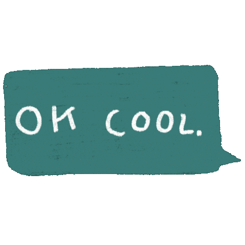 ohynny cool illustration ok nope Sticker