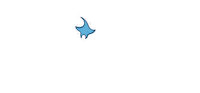 See Blue Fish Sticker by Adeliom