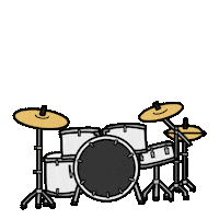 Drums ドラム Sticker