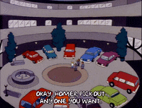 Season 2 Cars GIF by The Simpsons
