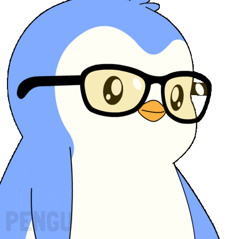Happy Cheer Up Sticker by Pudgy Penguins