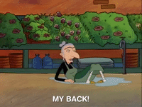 hey arnold nick splat GIF