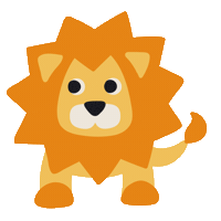 Lion Max Sticker by Maxomorra