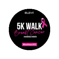 Breast Cancer Fight Sticker by Elev8