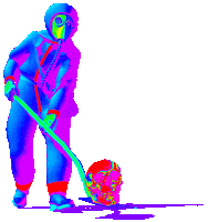 Dying Outer Space Sticker by badblueprints