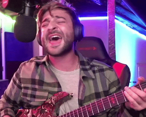 willygwilks giphygifmaker music twitch rock GIF