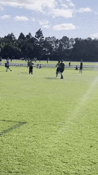 Soccer Knee Slide GIF
