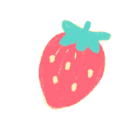 strawberry fraise Sticker