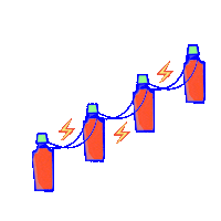 Hot Sauce Electricity Sticker by SOCHILI