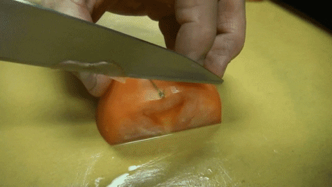 knife garnish GIF