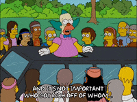 homer simpson limo GIF