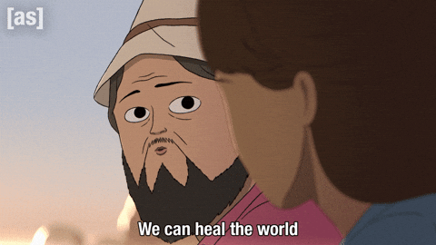 Heal The World GIF by Adult Swim