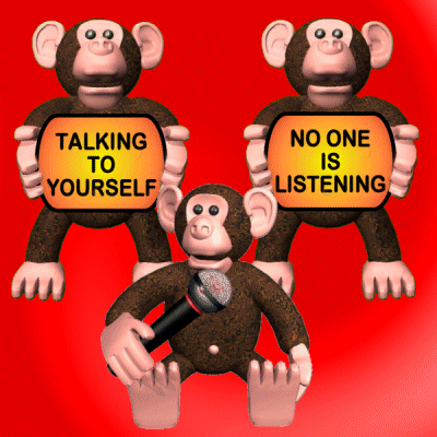 Not Listening Three Monkeys GIF