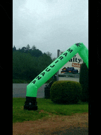 man waving GIF