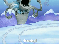 season 8 frozen face-off GIF by SpongeBob SquarePants