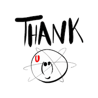 Chemistry Thank You Sticker