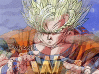W Ssj2 Goku GIF