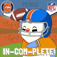 Denver Broncos Football GIF by Pudgy Penguins
