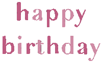 Happy Birthday Sticker by Louisa Taylor Studio
