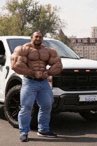 Monster Muscle GIF by Database數據