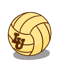Volleyball Lu Sticker by Lehigh University