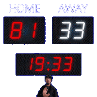 33 Away Sticker