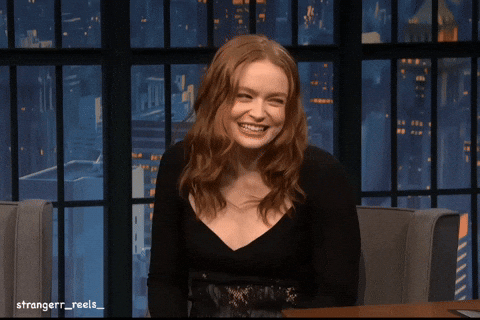 Sadie Sink GIF