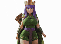 Clash Royale Queen GIF