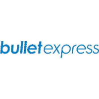 Spin Truck Sticker by Bullet Express