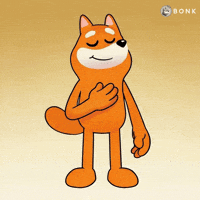 Calming Eyes Closed GIF by BONK