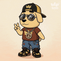 Sunglasses Bonk GIF by Buddies for Paws