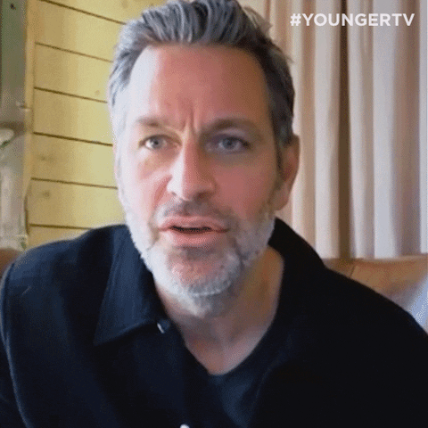 Peter Hermann Surprise GIF by YoungerTV