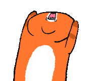 confused neko Sticker by ehcat
