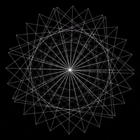 black and white geometry GIF by partyonmarz