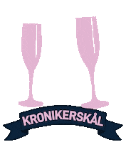 Kroniker Skål Sticker by Kroniske Influencers